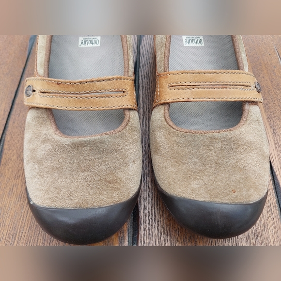 Merrell Mary Janes Performance Footwear Sz 8 Suede/Leather - Picture 2 of 11